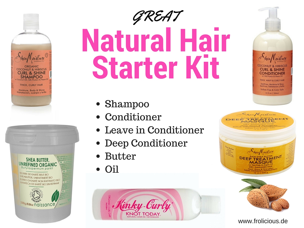 Natural Hair Starter Kit 1 Frolicious Natural Hair Care