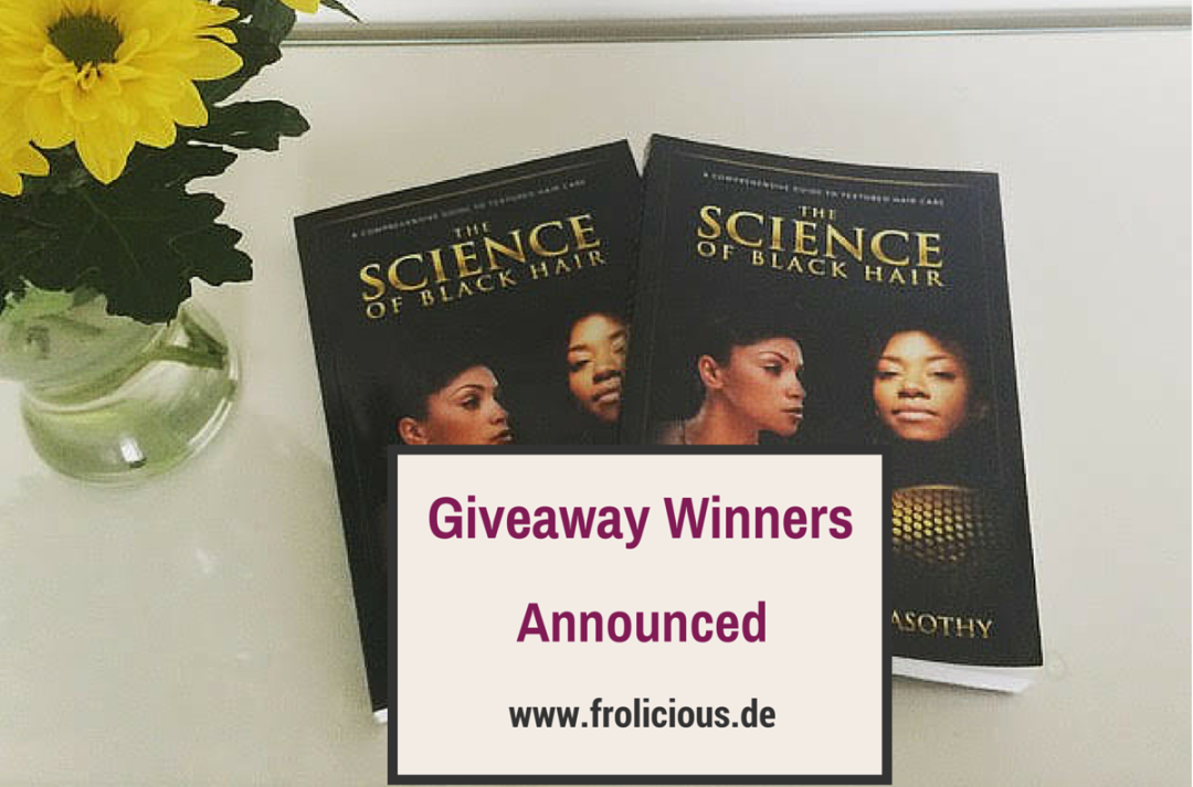 The Science of Black Hair Giveaway Winner