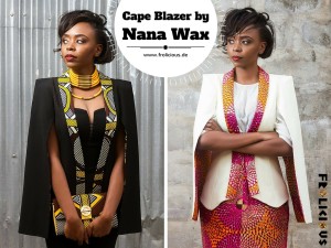 Cape Blazer von Nana Wax