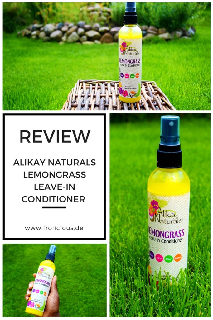 Alikay Naturals Lemongrass Leave-In Conditioner repairs dry damaged hair to promote moisture from the inside of the cuticle.