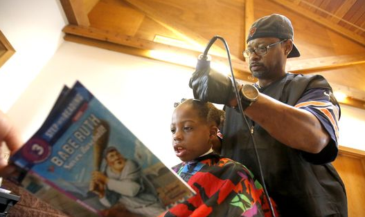 A free hair cut for reading